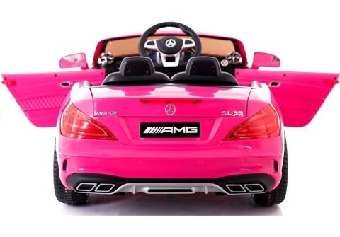 Pojazd na Akumulator Mercedes SL65 LCD Różowy LEAN CARS