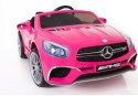 Pojazd na Akumulator Mercedes SL65 LCD Różowy LEAN CARS