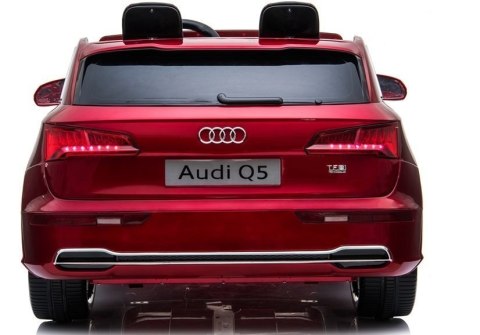 Pojazd na Akumulator Nowe Audi Q5 2-osobowe Czerwone Lakierowane LEAN CARS Pojazd na Akumulator Nowe Audi Q5 2-osobowe Czerwone Lakierowane LEAN CARS