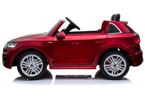 Pojazd na Akumulator Nowe Audi Q5 2-osobowe Czerwone Lakierowane LEAN CARS Pojazd na Akumulator Nowe Audi Q5 2-osobowe Czerwone Lakierowane LEAN CARS
