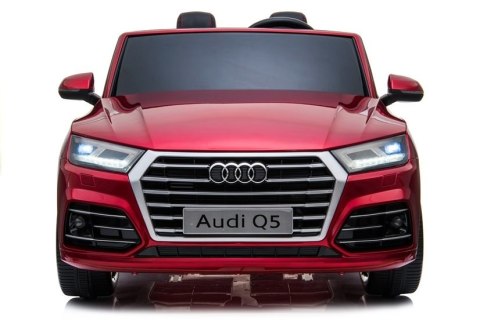 Pojazd na Akumulator Nowe Audi Q5 2-osobowe Czerwone Lakierowane LEAN CARS Pojazd na Akumulator Nowe Audi Q5 2-osobowe Czerwone Lakierowane LEAN CARS