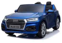Pojazd na Akumulator Nowe Audi Q5 2-osobowe Niebieskie Lakierowane LEAN CARS