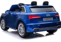 Pojazd na Akumulator Nowe Audi Q5 2-osobowe Niebieskie Lakierowane LEAN CARS