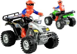 Quad Motor Czterokołowy Terenowy + Kierowca LEAN Toys