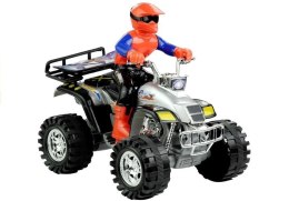 Quad Motor Czterokołowy Terenowy + Kierowca LEAN Toys