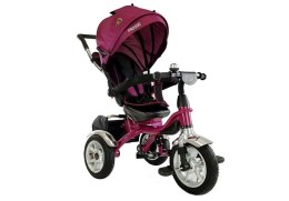 Rower Trójkołowy PRO500 Fioletowy LEAN CARS