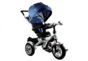 Rower Trójkołowy PRO500 Granatowy LEAN Toys