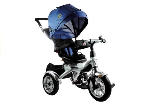 Rower Trójkołowy PRO500 Granatowy LEAN Toys