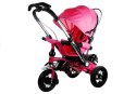 Rower Trójkołowy PRO700 Różowy LEAN Toys