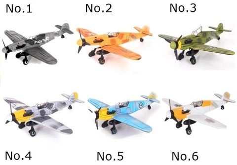 Samolot Puzzle 4D Modelarstwo BF-109 1:49 LEAN Toys