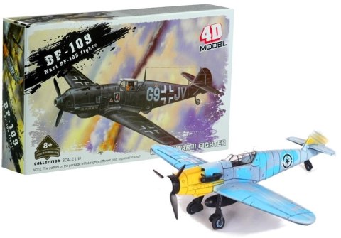 Samolot Puzzle 4D Modelarstwo BF-109 1:49 LEAN Toys