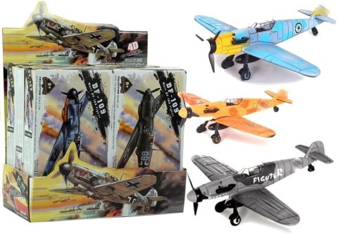 Samolot Puzzle 4D Modelarstwo BF-109 1:49 LEAN Toys