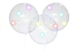 Świecący Balon LED Na Rurce Baterie Kolorowe Diody LEAN Toys