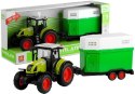 Traktor z Przyczepą Konną Napęd Dźwięk 1:16 LEAN Toys