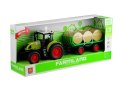 Traktor z Przyczepką z Sianem Świeci Gra 37,5 cm LEAN Toys