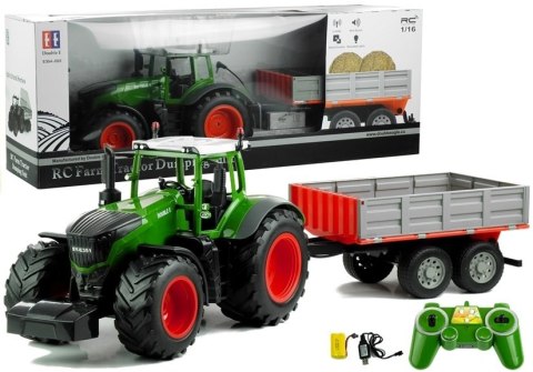 Traktor z Wywrotką Zdalnie Sterowany Pilot R/C Double E