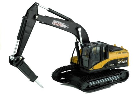 Wiertnica Pojazd Budowlany Szpic Gra Świeci 1:50 LEAN Toys