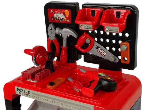 Zestaw Majsterkowicza Warsztat Piła Stołowa Młotek Kleszcze LEAN Toys Zestaw Majsterkowicza Warsztat Piła Stołowa Młotek Kleszcze LEAN Toys