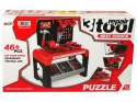 Zestaw Majsterkowicza Warsztat Piła Stołowa Młotek Kleszcze LEAN Toys