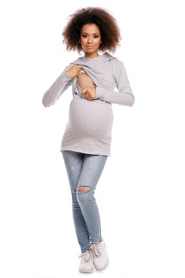Bluza model 1473 Light Gray - PeeKaBoo PeeKaBoo
