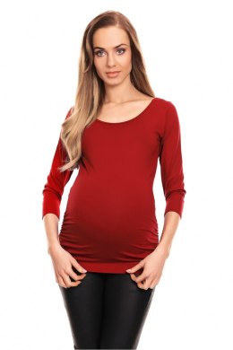 Bluzka Ciążowa Model 0142 Bordo - PeeKaBoo PeeKaBoo