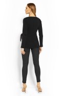 Bluzka Ciążowa Model 1626C Black - PeeKaBoo PeeKaBoo