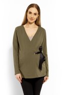 Bluzka Ciążowa Model 1626C Khaki - PeeKaBoo PeeKaBoo