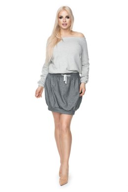 Bluzka Model 0109 Light Grey - PeeKaBoo PeeKaBoo