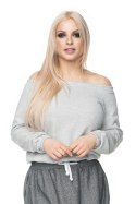 Bluzka Model 0109 Light Grey - PeeKaBoo PeeKaBoo