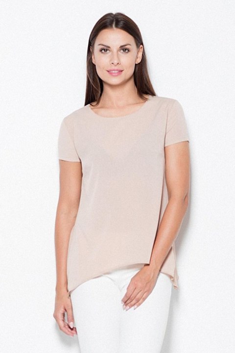 Bluzka Model VT084 Beige - Venaton Venaton