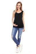 Koszulka ciążowa Model 0141 Black - PeeKaBoo PeeKaBoo