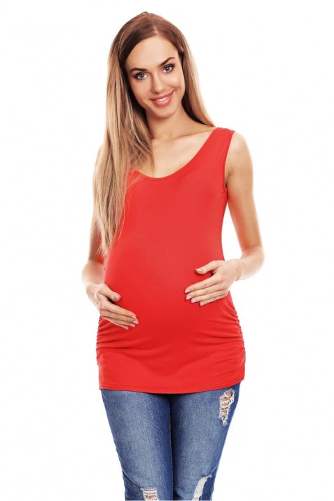 Koszulka ciążowa Model 0141 Coral - PeeKaBoo PeeKaBoo Koszulka ciążowa Model 0141 Coral - PeeKaBoo PeeKaBoo