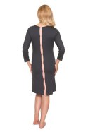 Koszulka nocna Koszula Nocna Ciążowa Model 0197 Grafit - PeeKaBoo PeeKaBoo Koszulka nocna Koszula Nocna Ciążowa Model 0197 Grafit - PeeKaBoo PeeKaBoo
