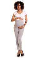 Legginsy Ciążowe Model 1469B Grey - PeeKaBoo PeeKaBoo