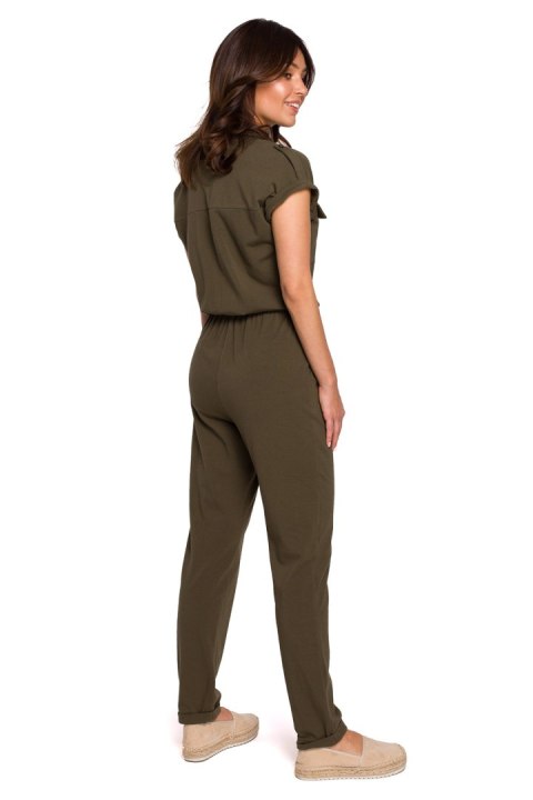 Kombinezon Model B223 Khaki - BeWear BeWear Kombinezon Model B223 Khaki - BeWear BeWear