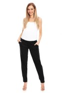 Spodnie Ciążowe Model 0134 Black - PeeKaBoo PeeKaBoo