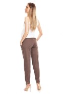 Spodnie Ciążowe Model 0134 Cappuccino - PeeKaBoo PeeKaBoo