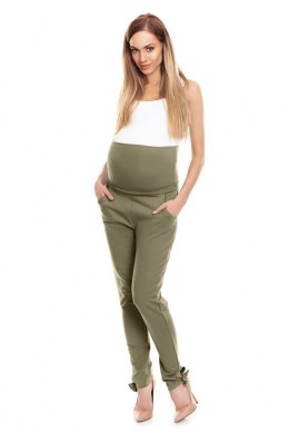 Spodnie Ciążowe Model 0135 Khaki - PeeKaBoo PeeKaBoo