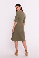 Sukienka Model B280 Oliwka - BeWear BeWear