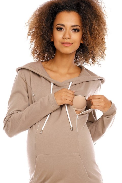 Sukienka model 1580 Cappuccino - PeeKaBoo PeeKaBoo Sukienka model 1580 Cappuccino - PeeKaBoo PeeKaBoo