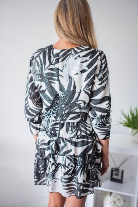 Sukienka Model Allana Liście - Jersa Jersa