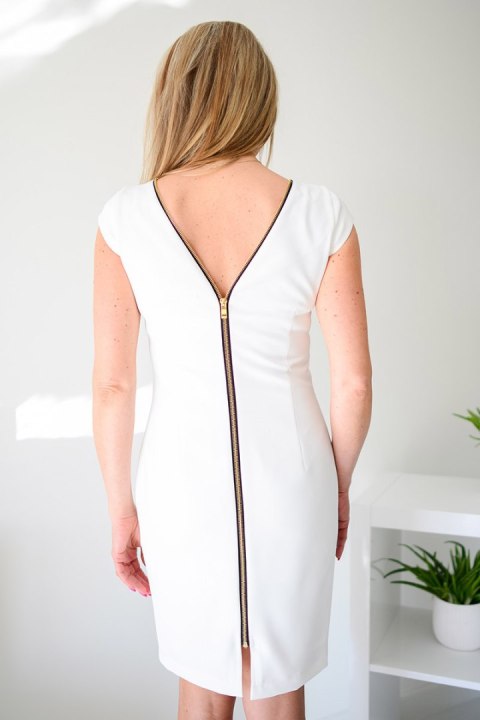 Sukienka Model Juliette Ecru - Jersa Jersa Sukienka Model Juliette Ecru - Jersa Jersa