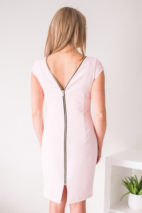 Sukienka Model Juliette Pink - Jersa Jersa Sukienka Model Juliette Pink - Jersa Jersa