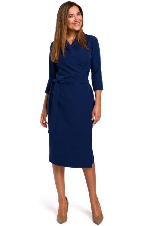 Sukienka Model S175 Navy - Stylove Stylove
