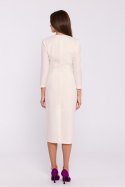 Sukienka Model S372 Kość Słoniowa - Stylove Stylove