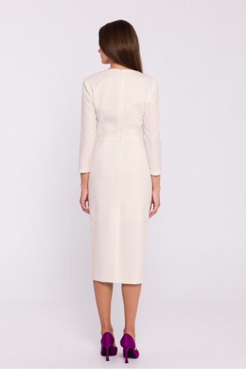 Sukienka Model S372 Kość Słoniowa - Stylove Stylove