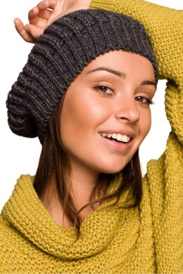 Beret Model BK060 Grafit - BE Knit BE Knit
