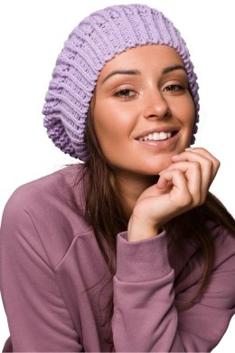 Beret Model BK060 Lawenda - BE Knit BE Knit