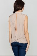 Bluzka Model K363 Beige - Lenitif Lenitif Bluzka Model K363 Beige - Lenitif Lenitif