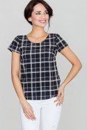 Bluzka Model K422 Wzór 46 Black - Lenitif Lenitif